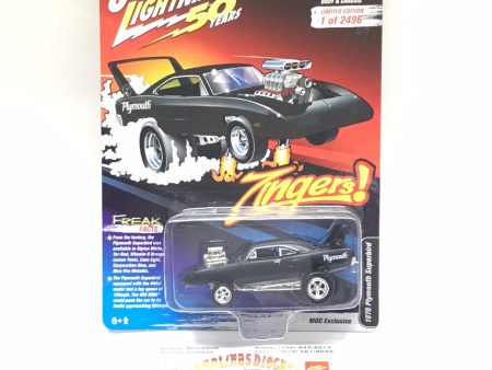 Johnny lightning Zingers MDC Exclusive 1970 Plymouth Superbird black NN7 Discount