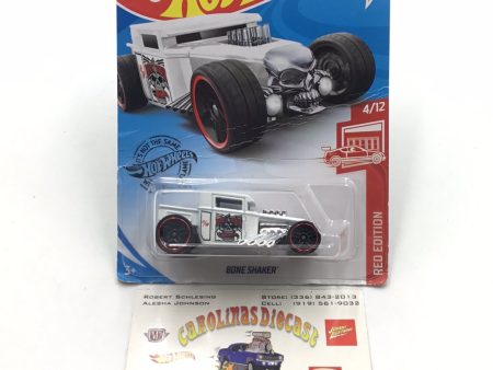 2020 hot wheels red edition #135 Bone Shaker target red (Bad Card) Z9 Online