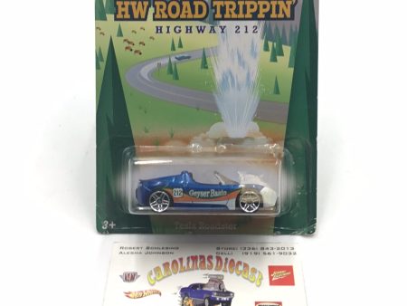 Hot Wheels Road Trippin Tesla Roadster #31 W4 Fashion