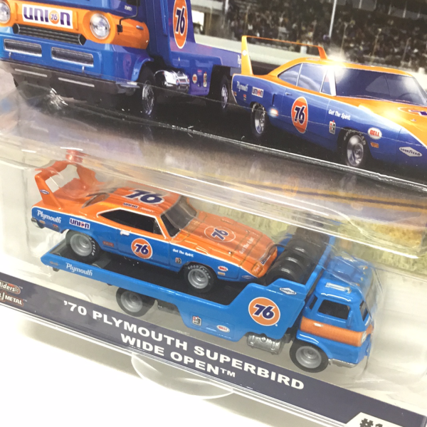 Hot wheels car culture team transport #18 70 Plymouth superbird wide open 278H Discount