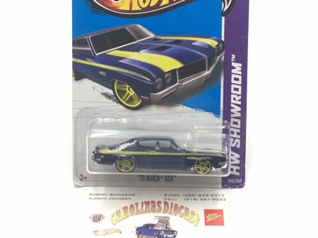 2012 hot wheels #109 70 Buick GSX Walmart exclusive 235B on Sale