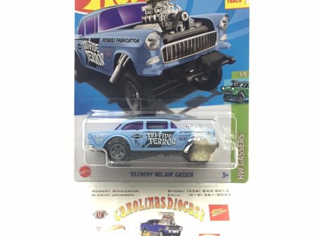 2023 hot wheels #110 55 Chevy bel air Gasser 10C Discount