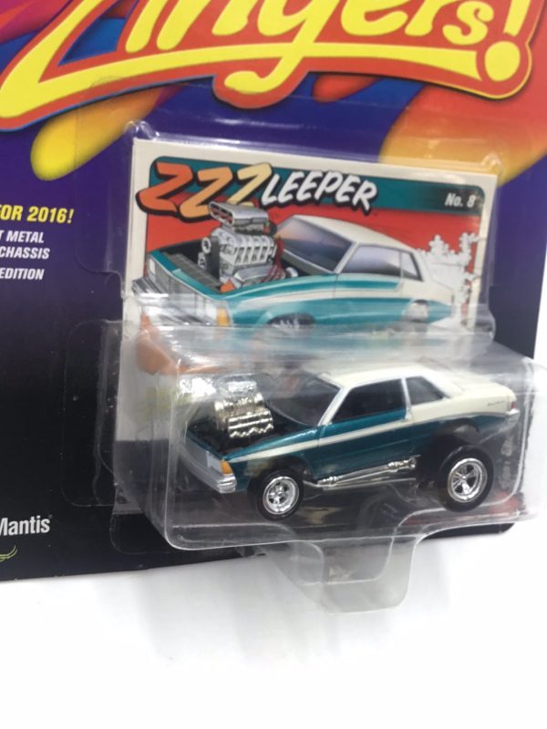 Johnny lightning zingers 1981 Chevy Malibu Teal MM2 Supply