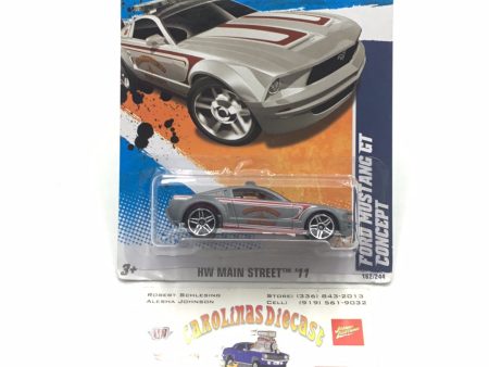 2011 Hot Wheels #162 Ford Mustang GT Concept NN4 For Discount