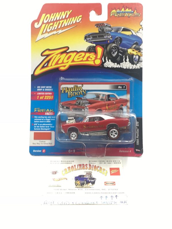 Johnny lightning zingers 1966 Pontiac GTO Discount