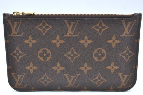 Authentic Louis Vuitton Monogram Neverfull Pouch Purse Clutch Bag LV K4423 For Discount