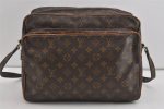 Authentic Louis Vuitton Monogram Nile 34 Shoulder Cross Body Bag Old Model 2581I For Discount