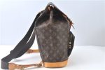 Authentic Louis Vuitton Monogram Montsouris GM Backpack M51135 LV J9327 For Discount