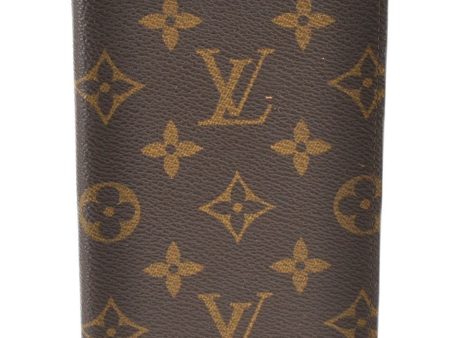 Auth Louis Vuitton Monogram Agenda Horizontal Notebook Cover R20008 LV 8035F Sale