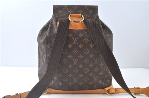 Authentic Louis Vuitton Monogram Montsouris GM Backpack M51135 LV J9327 For Discount