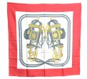 Authentic HERMES Carre 90 Scarf  BRIDES de GALA  Silk Red J9524 Supply