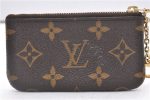 Authentic Louis Vuitton Monogram Pochette Cles Coin Purse Case M62650 LV 2812F Online