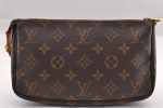 Authentic Louis Vuitton Monogram Pochette Accessoires Pouch M51980 LV 0859I Supply