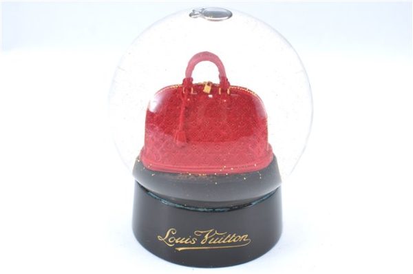 Authentic Louis Vuitton Novelty Snow Dome VIP Alma LV 3328E For Discount