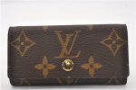 Auth Louis Vuitton Monogram Multicles 4 Four Hooks Key Case M62631 LV Box 7003F For Sale