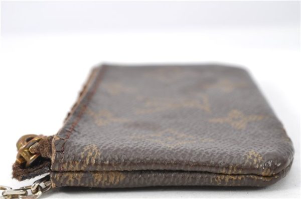 Authentic Louis Vuitton Monogram Pochette Cles Coin Purse Case M62650 Junk 1959G Sale