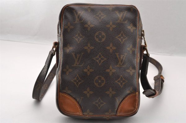 Authentic Louis Vuitton Monogram Danube Shoulder Cross Body Bag M45266 LV 2585I For Discount