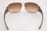 Authentic CHANEL Vintage Sunglasses CoCo Mark Plastic 4143 Brown Box 1911I For Cheap