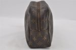 Auth Louis Vuitton Monogram Trousse Toilette 28 Clutch Bag M47522 Junk 2497I Cheap