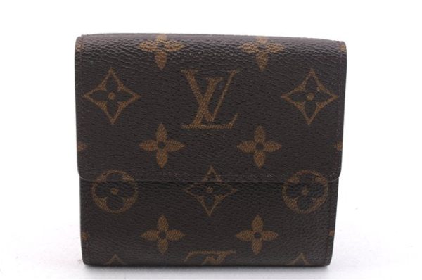 Authentic Louis Vuitton Monogram M61652 Porte Monnaie Billet Carte Credit 0809F Online Sale