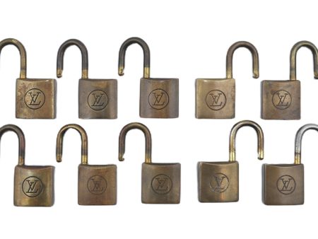 Authentic Louis Vuitton Padlock 10Set Old Model LV J8958 Online Sale