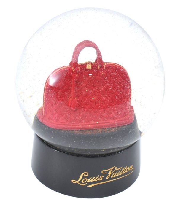 Authentic Louis Vuitton Novelty Snow Dome VIP Alma LV 3326E For Sale