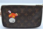 Auth Louis Vuitton Monogram Panda Pochette Accessoires Pouch M51981 LV J9061 Cheap