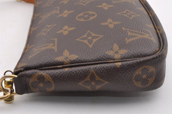 Authentic Louis Vuitton Monogram Pochette Accessoires Pouch M51980 LV 0859I Supply