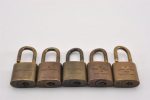 Authentic Louis Vuitton Padlock Gold 10Set LV K4825 on Sale