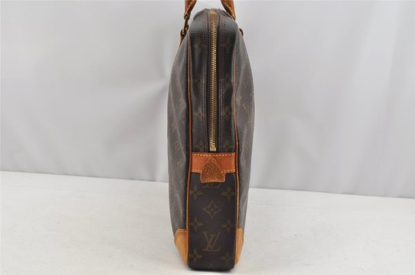 Auth Louis Vuitton Monogram Porte Documents Voyage M53361 Briefcase Junk 1819I Sale