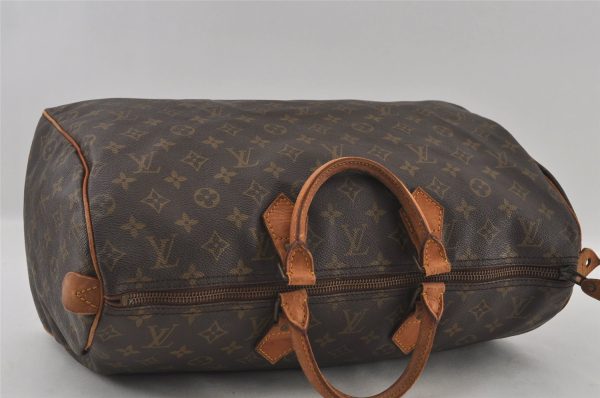 Authentic Louis Vuitton Monogram Speedy 40 Hand Boston Bag Old Model LV 2981I Cheap