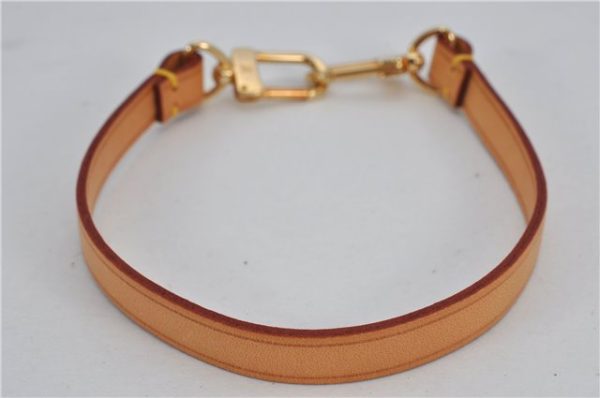 Authentic Louis Vuitton Leather Strap Beige 12.2  LV 3340F Online Hot Sale