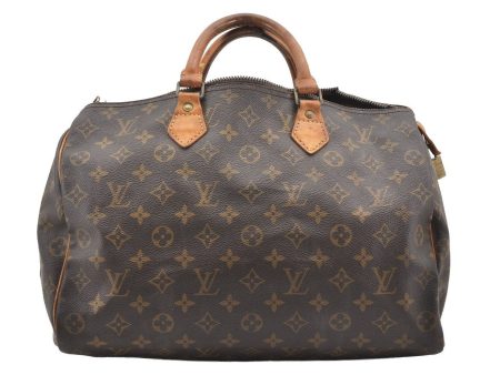 Authentic Louis Vuitton Monogram Speedy 35 Hand Boston Bag M41524 Junk 1868I Online Sale