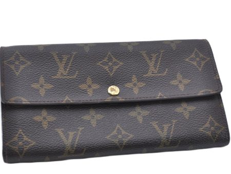 Auth Louis Vuitton Monogram Pochette Porte Monnaie Credit Wallet M61726 LV 2786F Online now