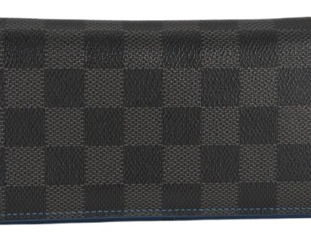 Auth Louis Vuitton Damier Graphite Portefeuille Alexandre Wallet N64030 LV 1266F Online Sale