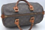 Authentic Louis Vuitton Monogram Speedy 30 Hand Boston Bag M41526 LV Junk K4061 Online now