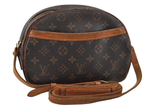 Authentic Louis Vuitton Monogram Blois Shoulder Cross Body Bag M51221 LV 1871I Supply