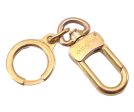 Authentic Louis Vuitton Charm Key Chain Anokre Gold M62694 LV 3341F Discount