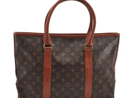 Auth Louis Vuitton Monogram Sac Weekend PM Vintage Tote Hand Bag M42425 LV 4332E Discount