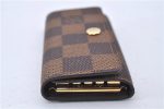 Authentic Louis Vuitton Damier Multicles 4 Key Case Holder N62631 LV Box 2787F Supply