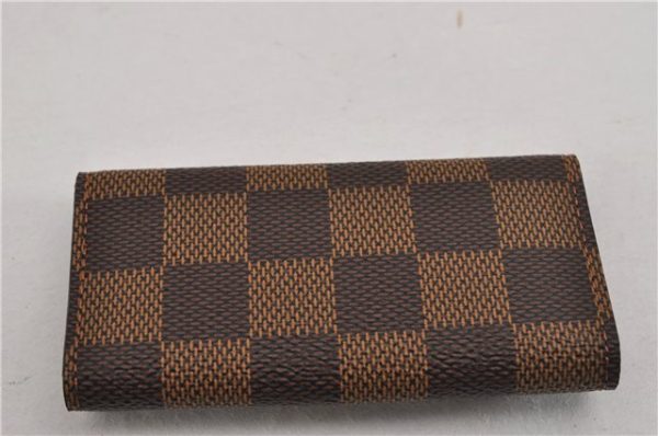 Authentic Louis Vuitton Damier Multicles 4 Key Case Holder N62631 LV Box 5566F For Sale