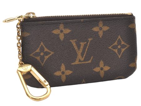 Authentic Louis Vuitton Monogram Pochette Cles Coin Purse Case M62650 LV 2812F Online