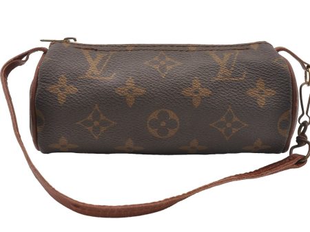 Authentic Louis Vuitton Monogram Papillon Pouch Old Model LV 2597I Discount