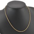 Authentic Christian Dior Gold Tone Chain Pendant Necklace CD 6963F Cheap