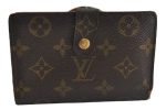 Auth Louis Vuitton Monogram Porte Monnaie Billets Viennois M61663 Wallet K4953 Discount