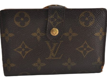 Auth Louis Vuitton Monogram Porte Monnaie Billets Viennois M61663 Wallet K4953 Discount