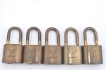 Authentic Louis Vuitton Padlock Gold 10Set LV J9696 Hot on Sale