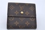 Authentic Louis Vuitton Monogram M61652 Porte Monnaie Billet Carte Credit 3145F Online Hot Sale