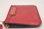 Authentic Louis Vuitton Vernis Pochette Cles NM Coin Purse Case M91669 Red 0843I Supply