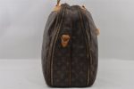 Auth Louis Vuitton Monogram Alize 2 Poches 2 Way Travel Bag M41392 Junk 2094I Sale